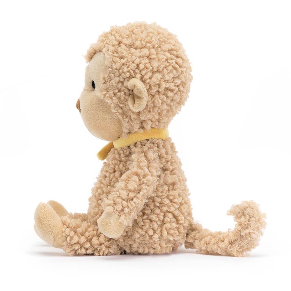 Jellycat Fuzzkin Monkey 25cm x 9cm x 5cm Animals Braun | Deutschland  145-XBOWVA