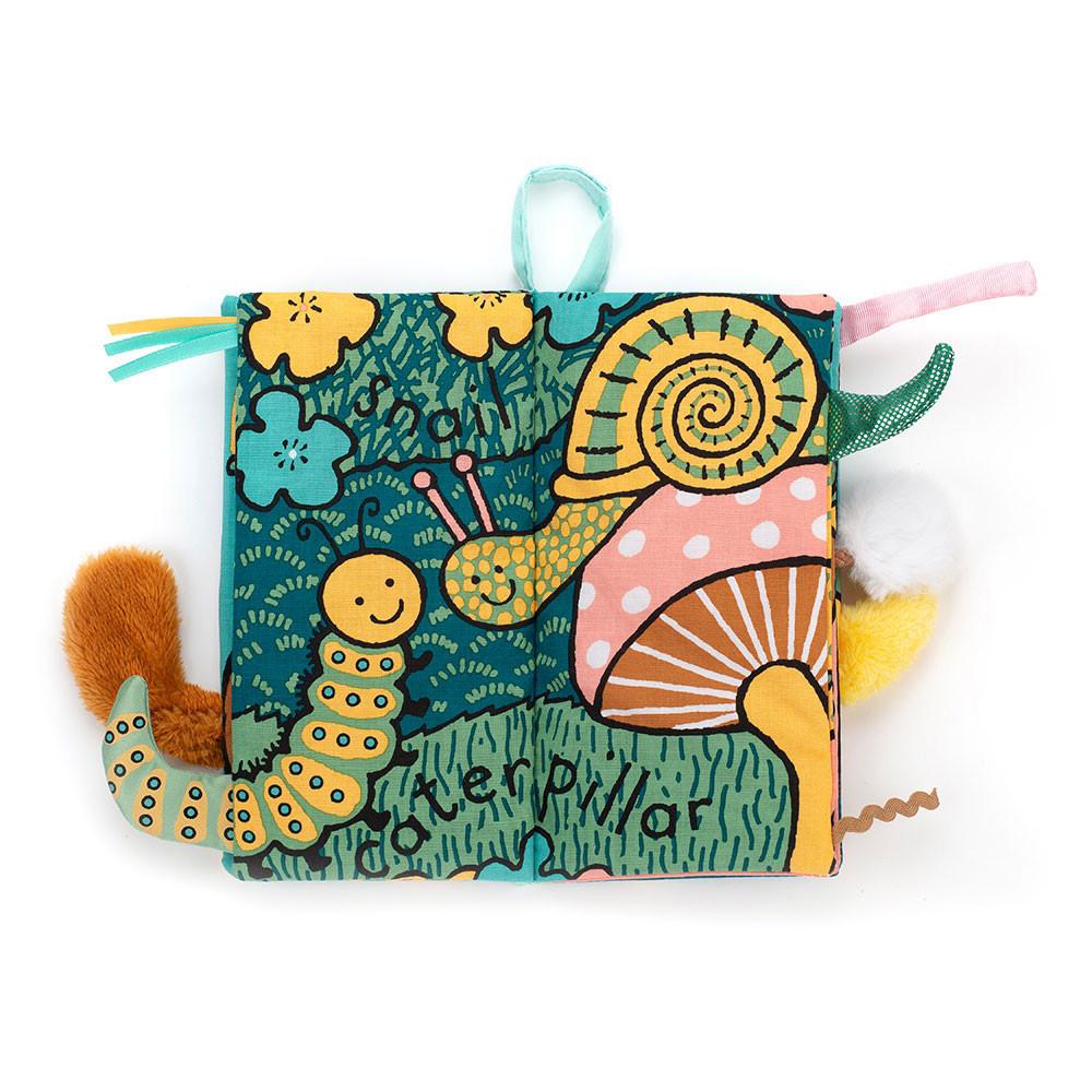 Jellycat Garden Tails Book 22cm x 13cm x 5cm Baby & Books Blau | Deutschland  052-QXJLEM