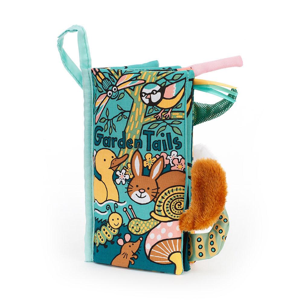 Jellycat Garden Tails Book 22cm x 13cm x 5cm Baby & Books Blau | Deutschland  052-QXJLEM