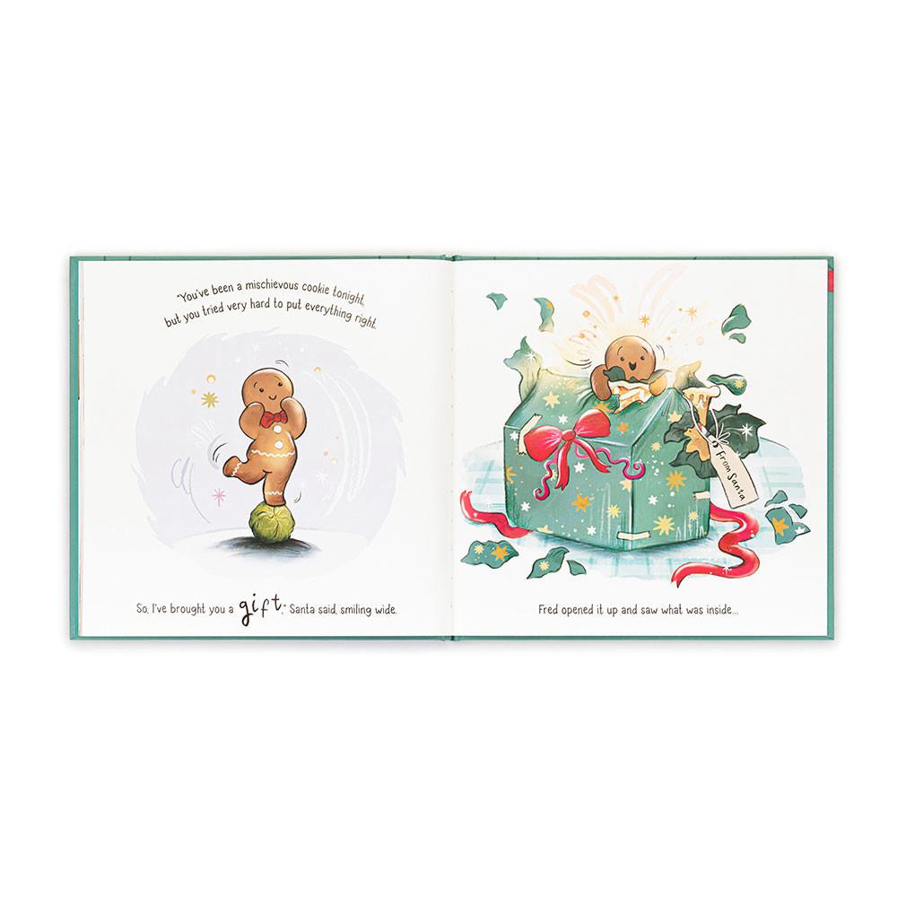 Jellycat Gingerbread FBook 25cm x 25cm x 1cm Baby & Books Braun | Deutschland  836-WASNBE