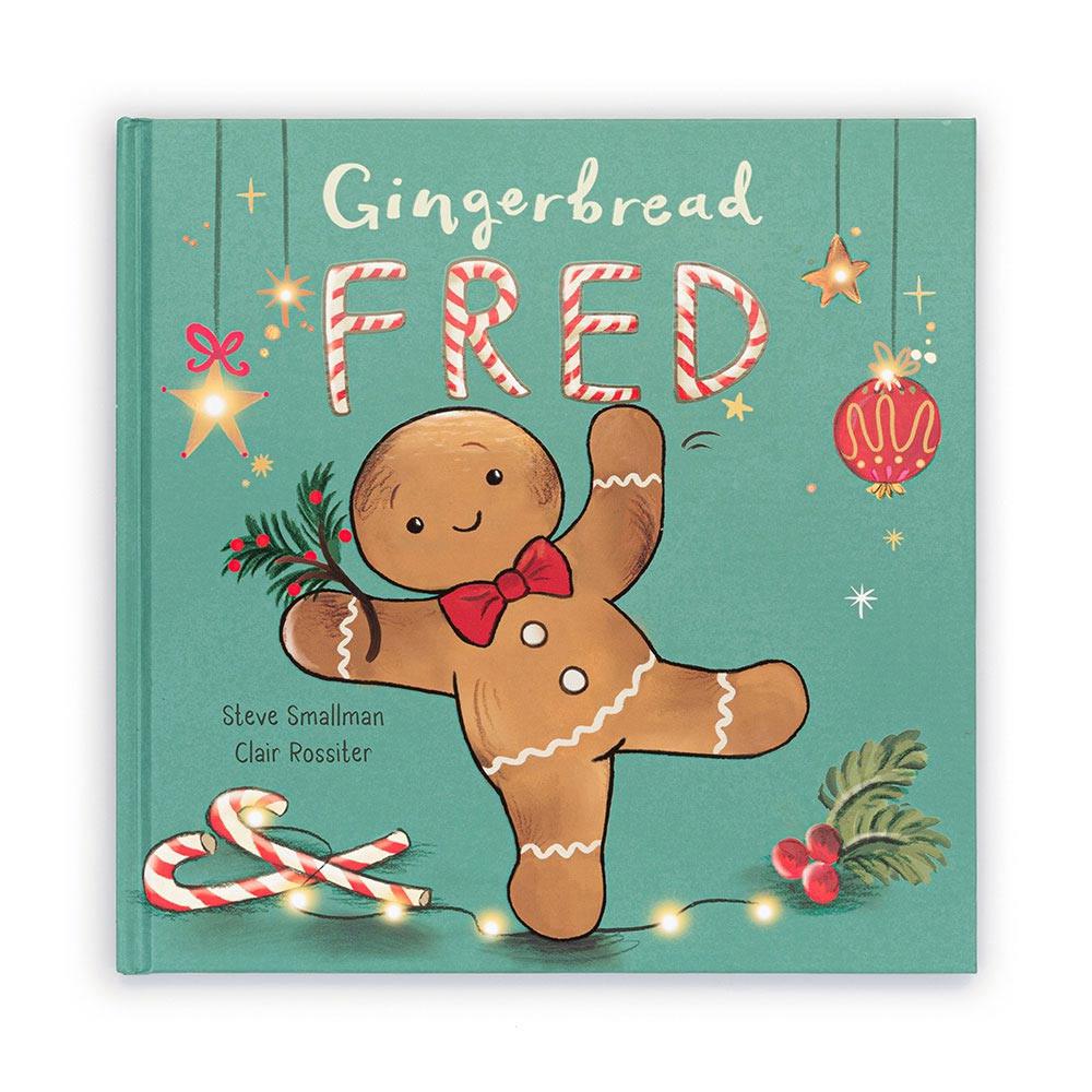 Jellycat Gingerbread FBook 25cm x 25cm x 1cm Baby & Books Braun | Deutschland  836-WASNBE