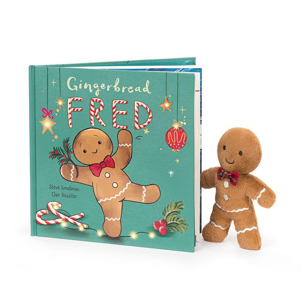 Jellycat Gingerbread FBook and Jolly Gingerbread FOriginal Discover Braun | Deutschland  317-VRBUED