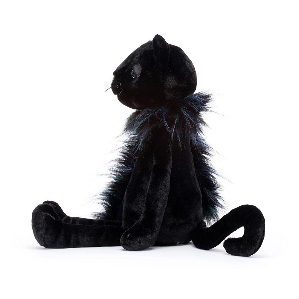 Jellycat Glamorama Cat 16.9in x 3.9in x 3.9in Animals Schwarz | Deutschland  037-LSVEJY