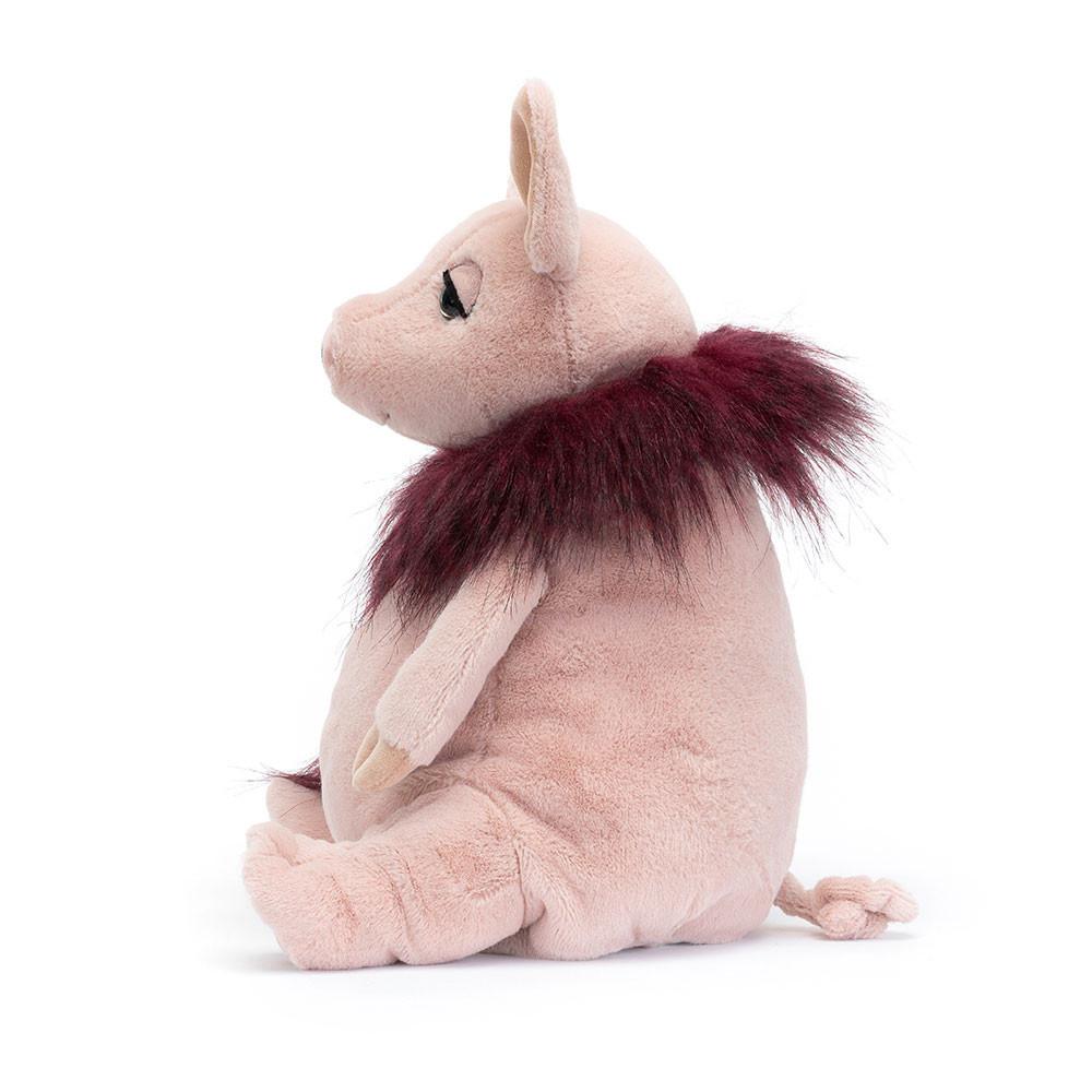 Jellycat Glamorama Pig 32cm x 17cm x 16cm Animals Rosa | Deutschland  957-OBKNCA