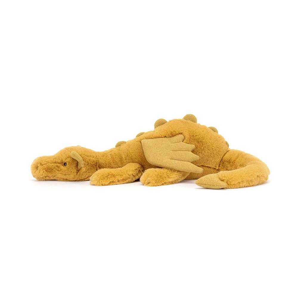 Jellycat Golden Dragon 12cm x 14cm x 50cm Animals Gelb | Deutschland  308-RATNCB
