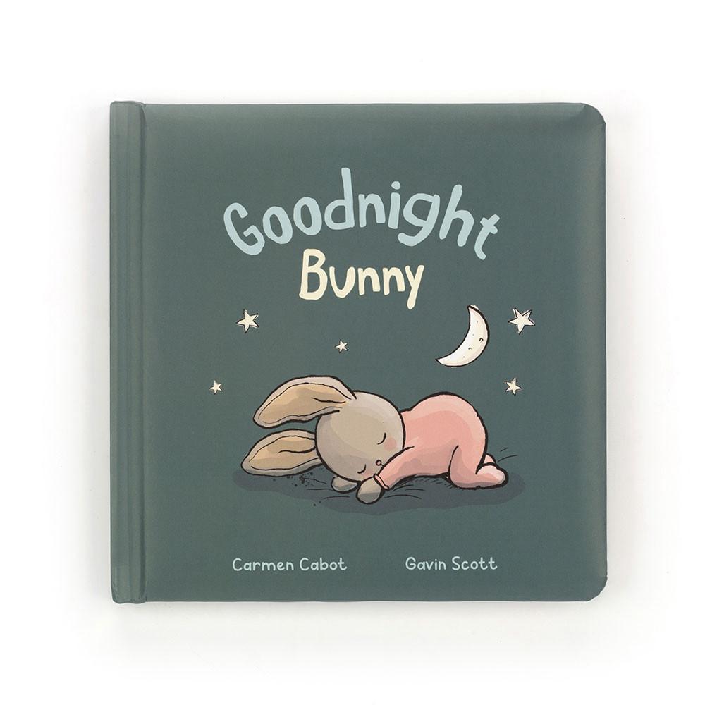 Jellycat Goodnight Bunny Book and Rock-A-Bye Bunny Discover Blau | Deutschland  357-GVECHB
