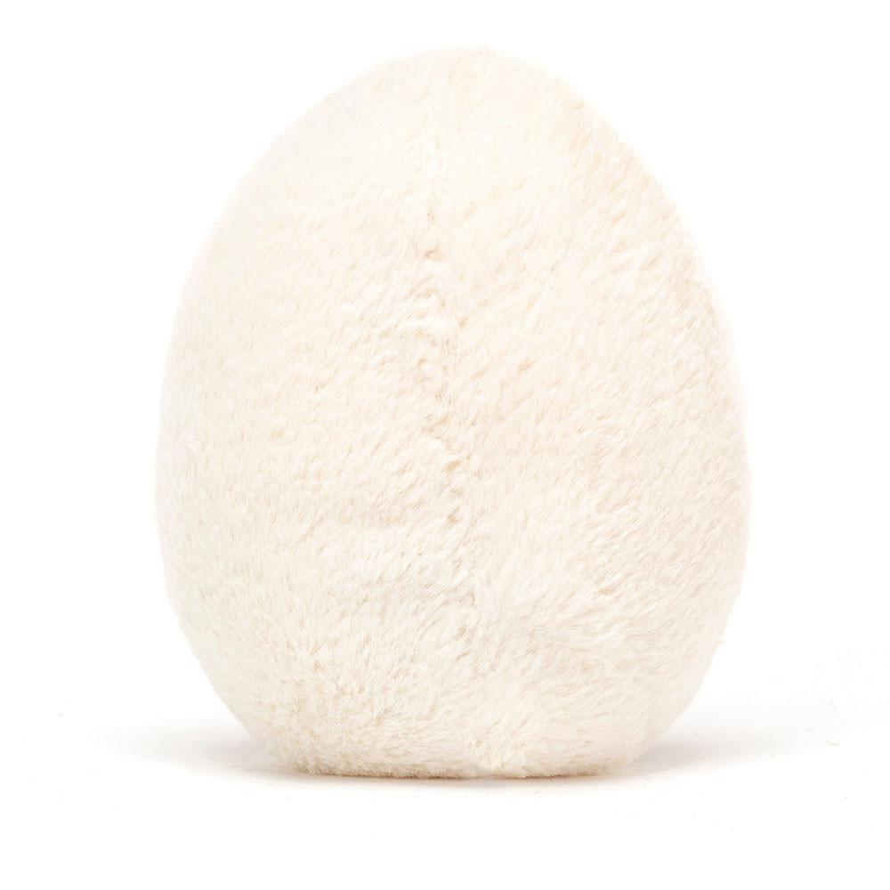 Jellycat Happy Boiled Egg 14cm x 9cm x 4cm Amuseables Weiß | Deutschland  506-GCERHO