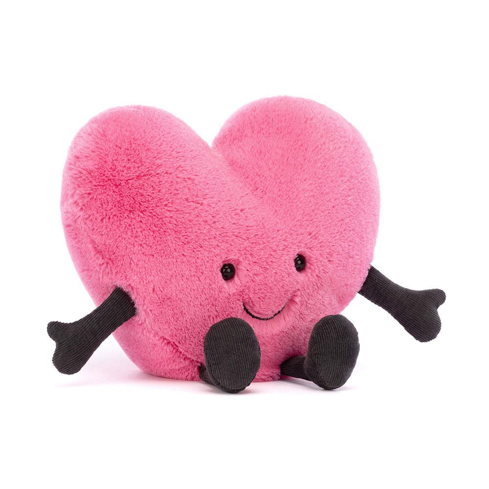 Jellycat Heart 17cm x 19cm x 7cm Amuseables Rosa | Deutschland  230-QPRXSK