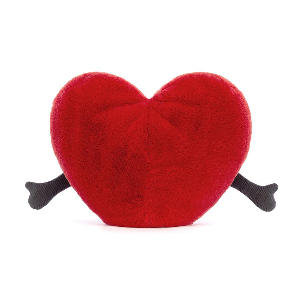 Jellycat Heart 17cm x 19cm x 7cm Amuseables Rot | Deutschland  975-IBMCJX