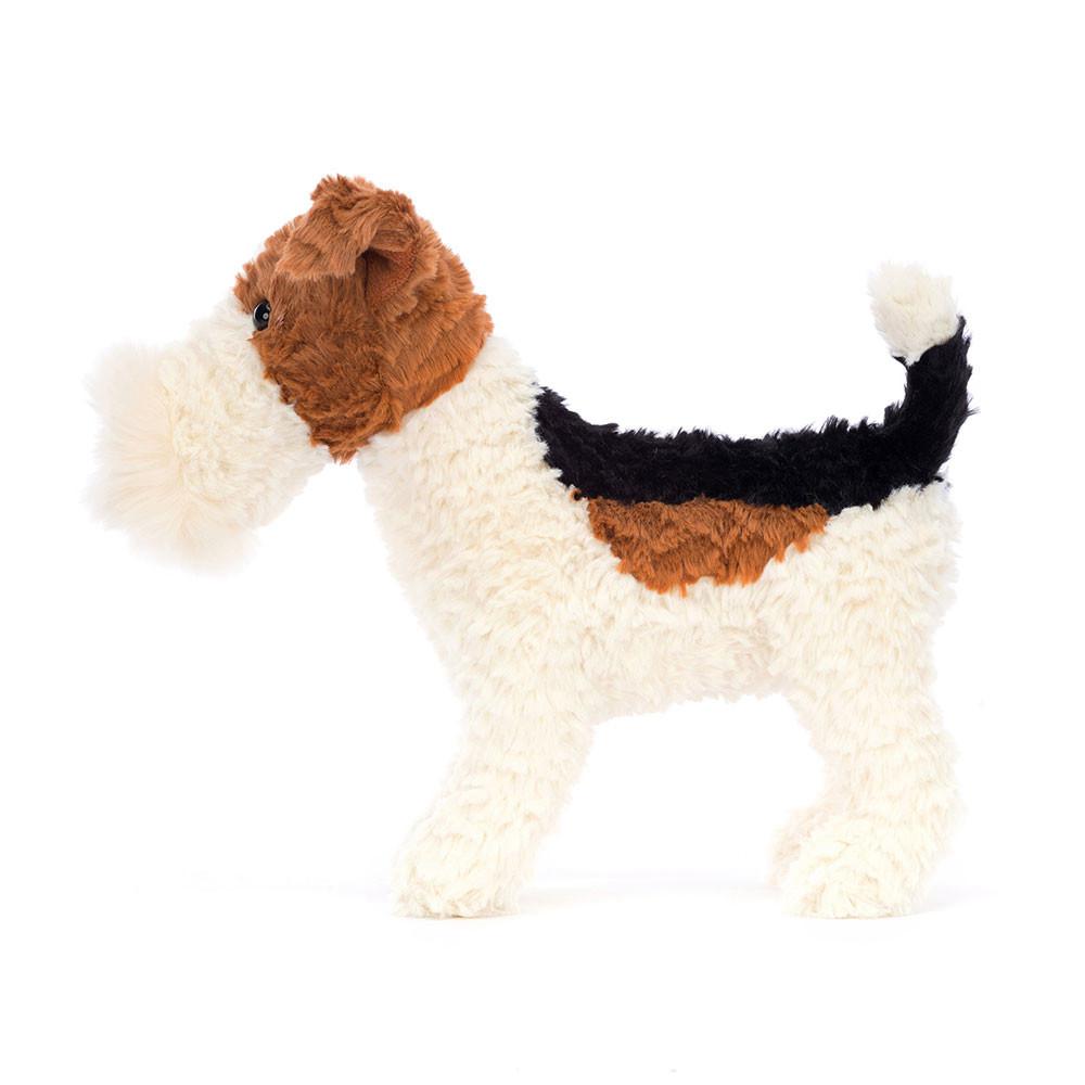 Jellycat Hector Fox Terrier 24cm x 13cm x 30cm Animals Weiß | Deutschland  034-RCVNLJ