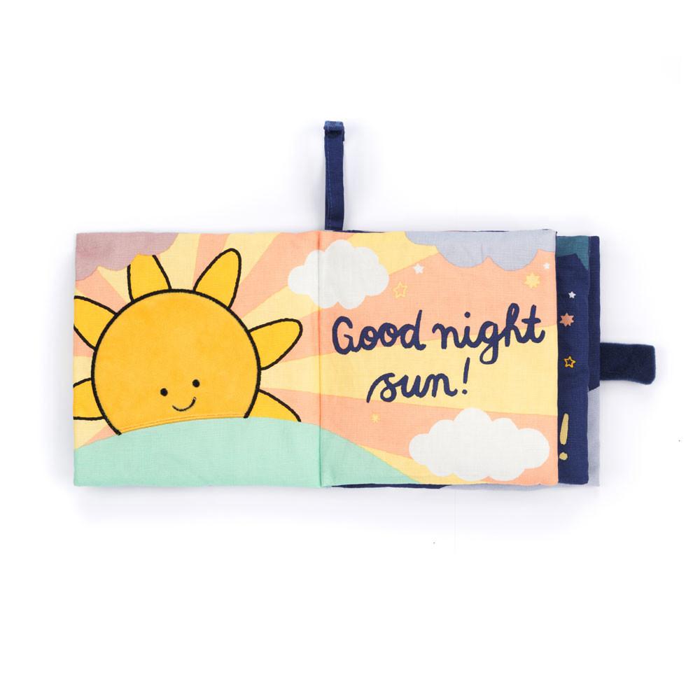 Jellycat Hello Moon Fabric Book 18cm x 18cm x 5cm Baby & Books Weiß | Deutschland  804-FMSVXA