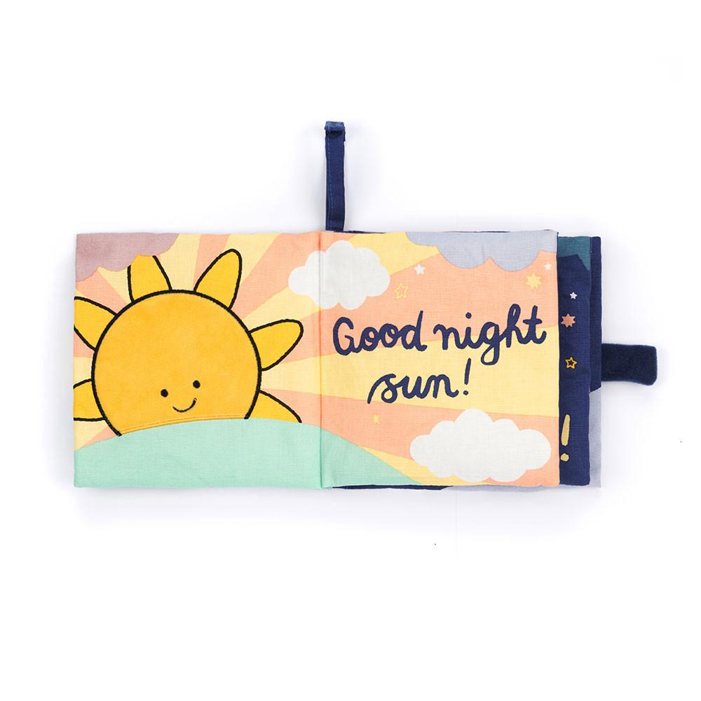 Jellycat Hello Moon Fabric Book and Moon Medium Baby & Books Weiß | Deutschland  382-ZHRUJY