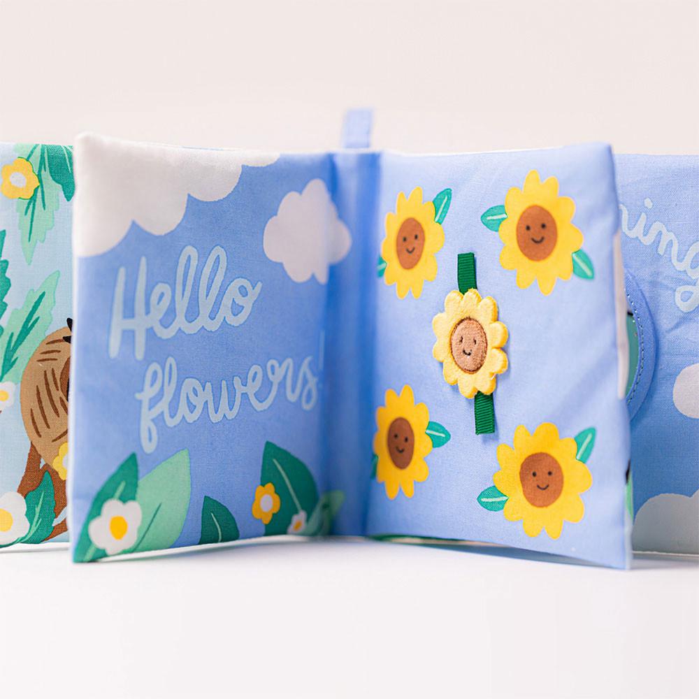 Jellycat Hello Sun Fabric Book 18cm x 18cm x 5cm Baby & Books Gelb | Deutschland  083-KGCVJM
