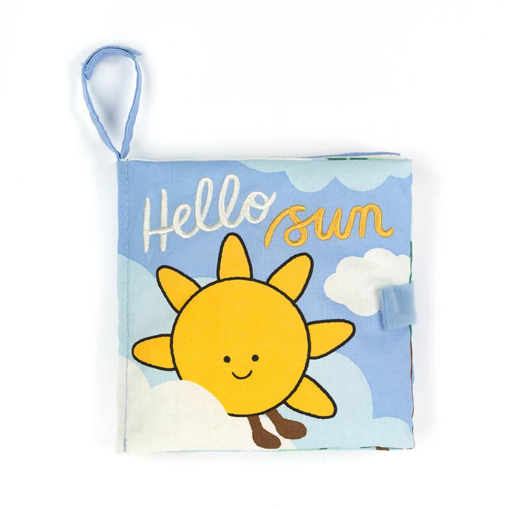 Jellycat Hello Sun Fabric Book 18cm x 18cm x 5cm Baby & Books Gelb | Deutschland  083-KGCVJM