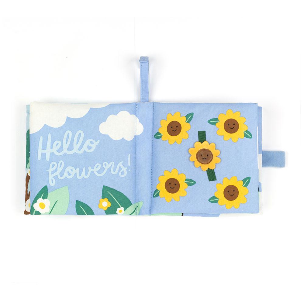Jellycat Hello Sun Fabric Book and Sun Medium Baby & Books Gelb | Deutschland  081-KVPECD
