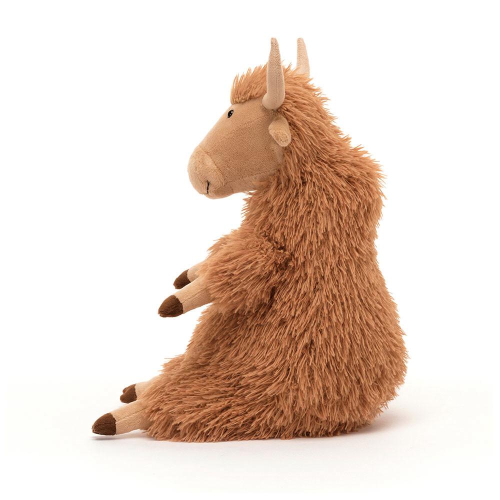 Jellycat Herbie Highland Cow 11in x 5.5in x 4.7in Animals Braun | Deutschland  218-JZFAWM