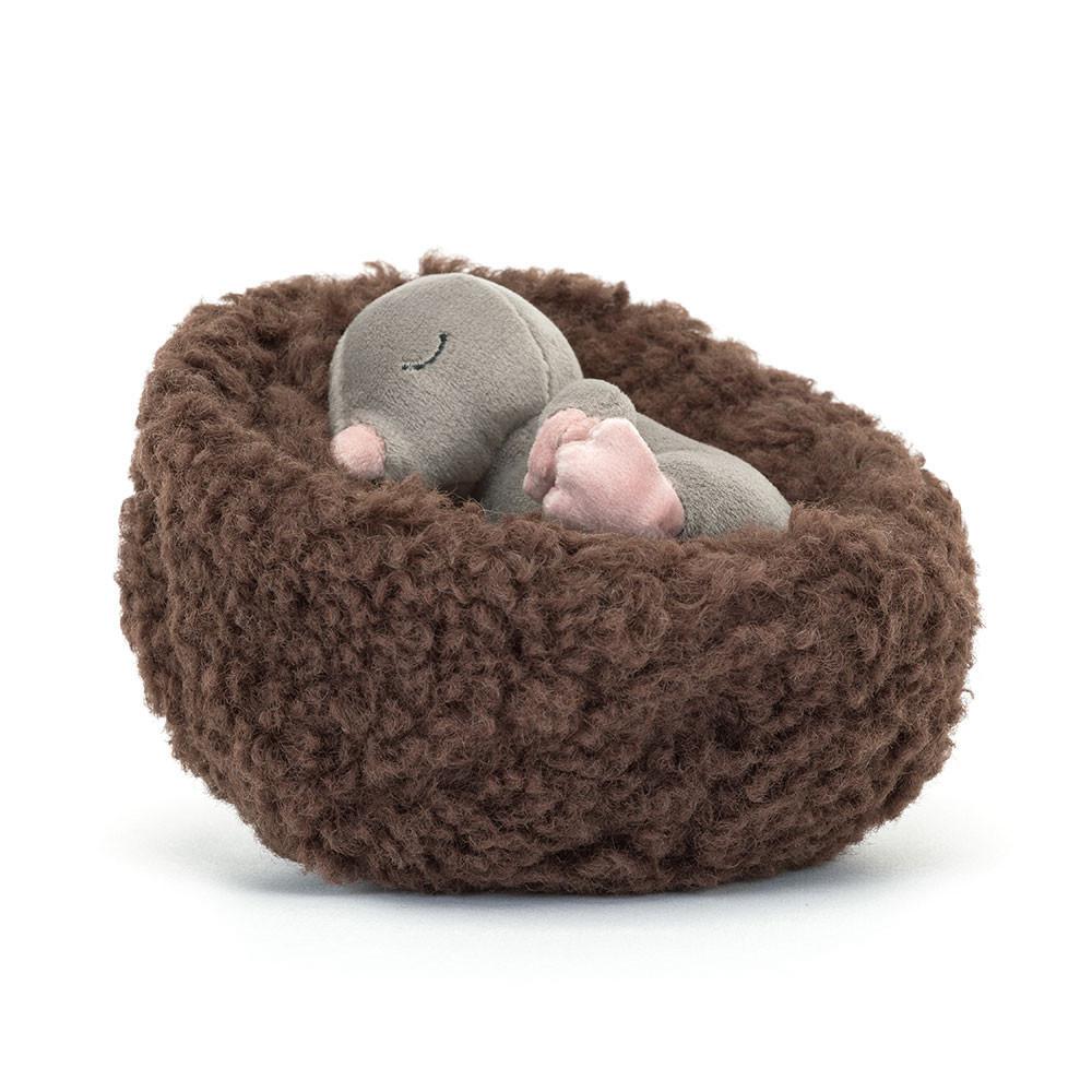 Jellycat Hibernating Mole 9cm x 13cm x 13cm Animals Grau | Deutschland  356-QKVUHW