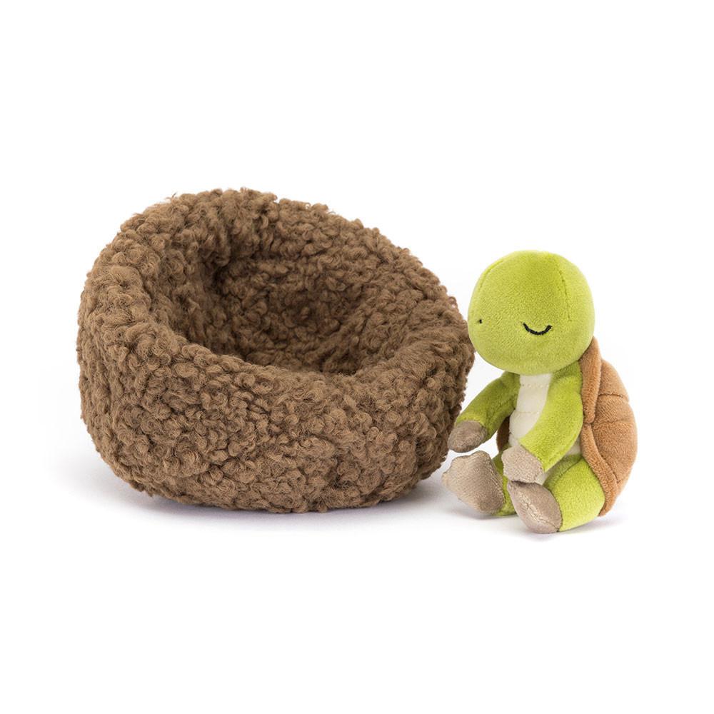 Jellycat Hibernating Tortoise 9cm x 13cm x 13cm Animals Grün | Deutschland  280-LKEQND