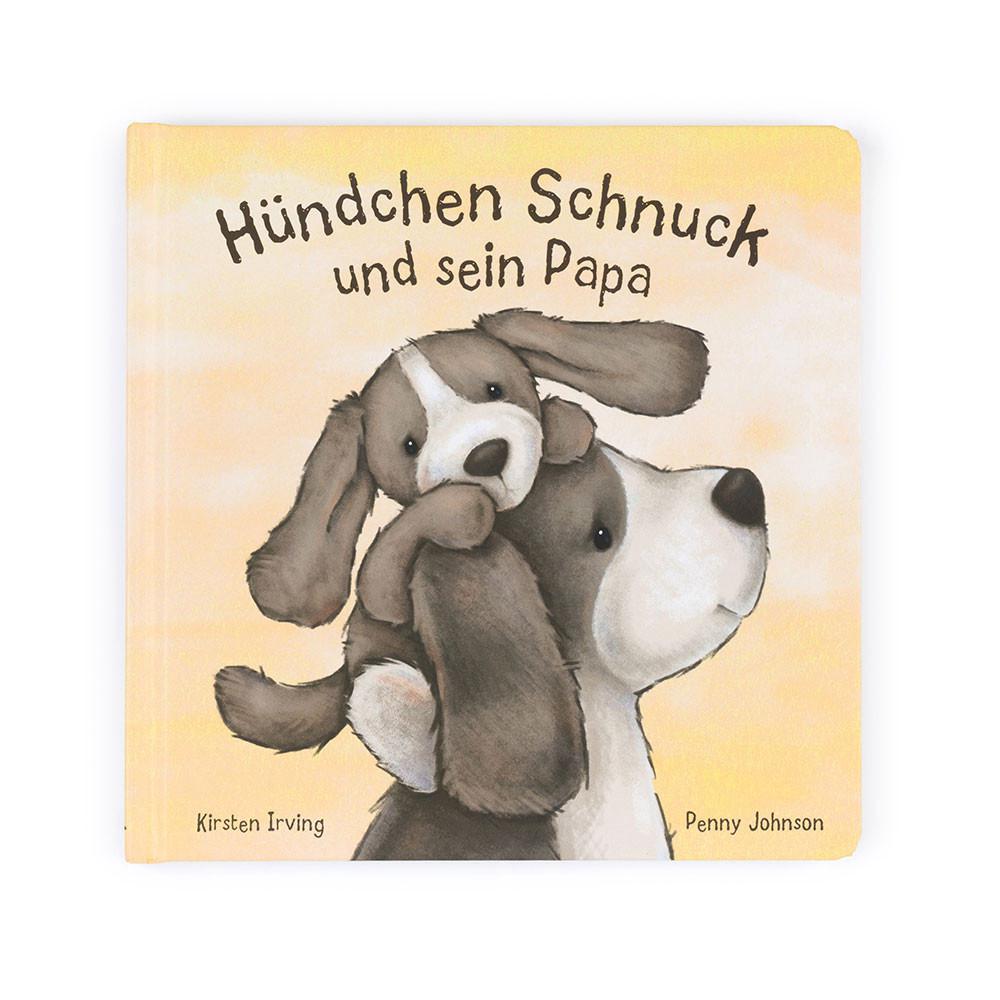 Jellycat Hündchen Schnuck und sein Papa Buch 21cm x 21cm x 2cm Baby & Books Braun | Deutschland  452-BKVLZX