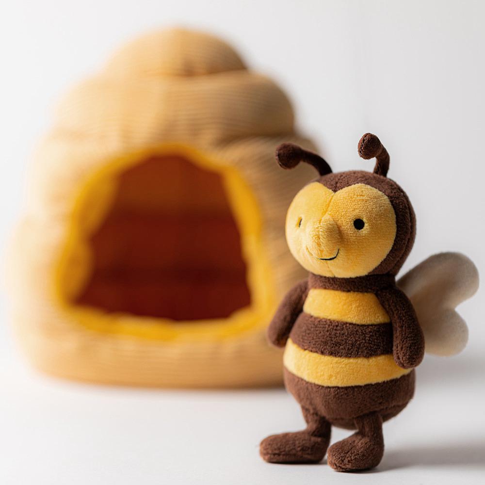 Jellycat Honeyhome Bee 18cm x 17cm x 13cm Animals Gelb | Deutschland  654-QMAIVF