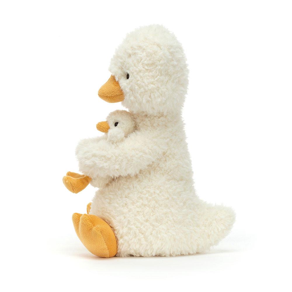 Jellycat Huddles Duck 10.2in x 5.5in x 3.9in Animals Gelb | Deutschland  972-XNVFIC