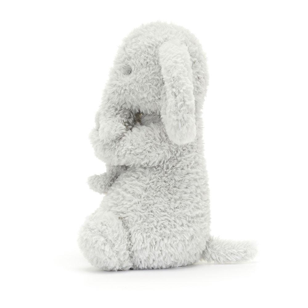 Jellycat Huddles Elephant 26cm x 14cm x 10cm Animals Grau | Deutschland  916-SCEAIG