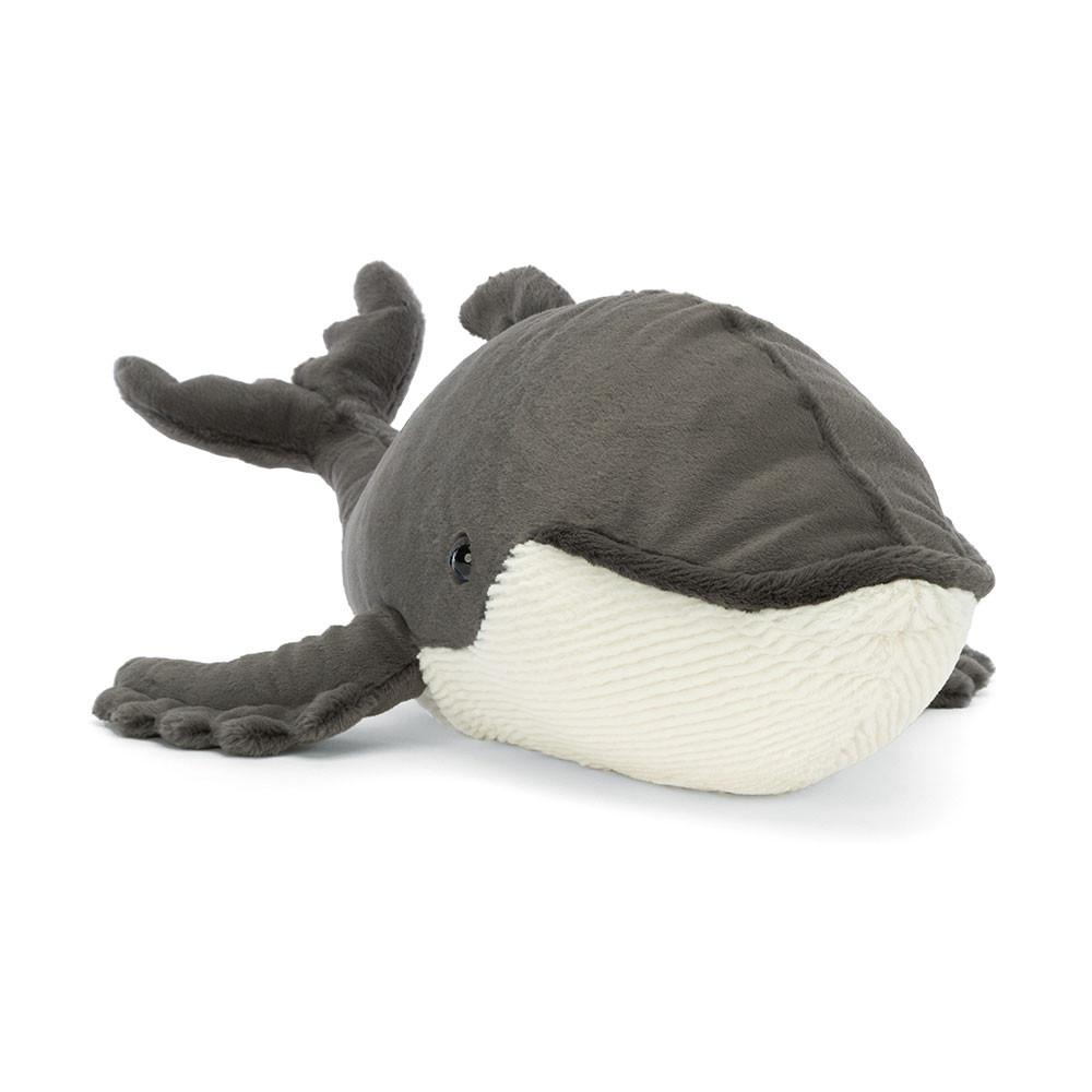 Jellycat Humphrey the Humpback Whale 24cm x 20cm x 60cm Animals Schwarz | Deutschland  167-BKTXJL