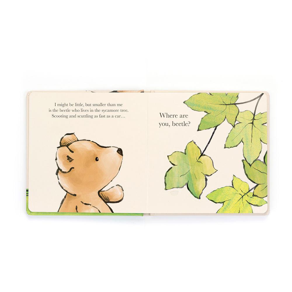 Jellycat I Might Be Little Book 19cm x 19cm x 2cm Baby & Books Braun | Deutschland  725-GVYFAN