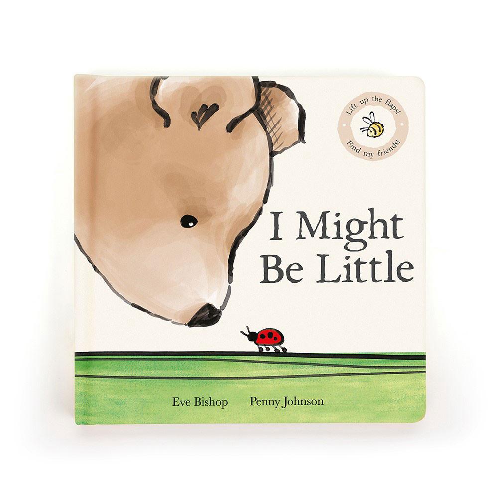 Jellycat I Might Be Little Book 19cm x 19cm x 2cm Baby & Books Braun | Deutschland  725-GVYFAN