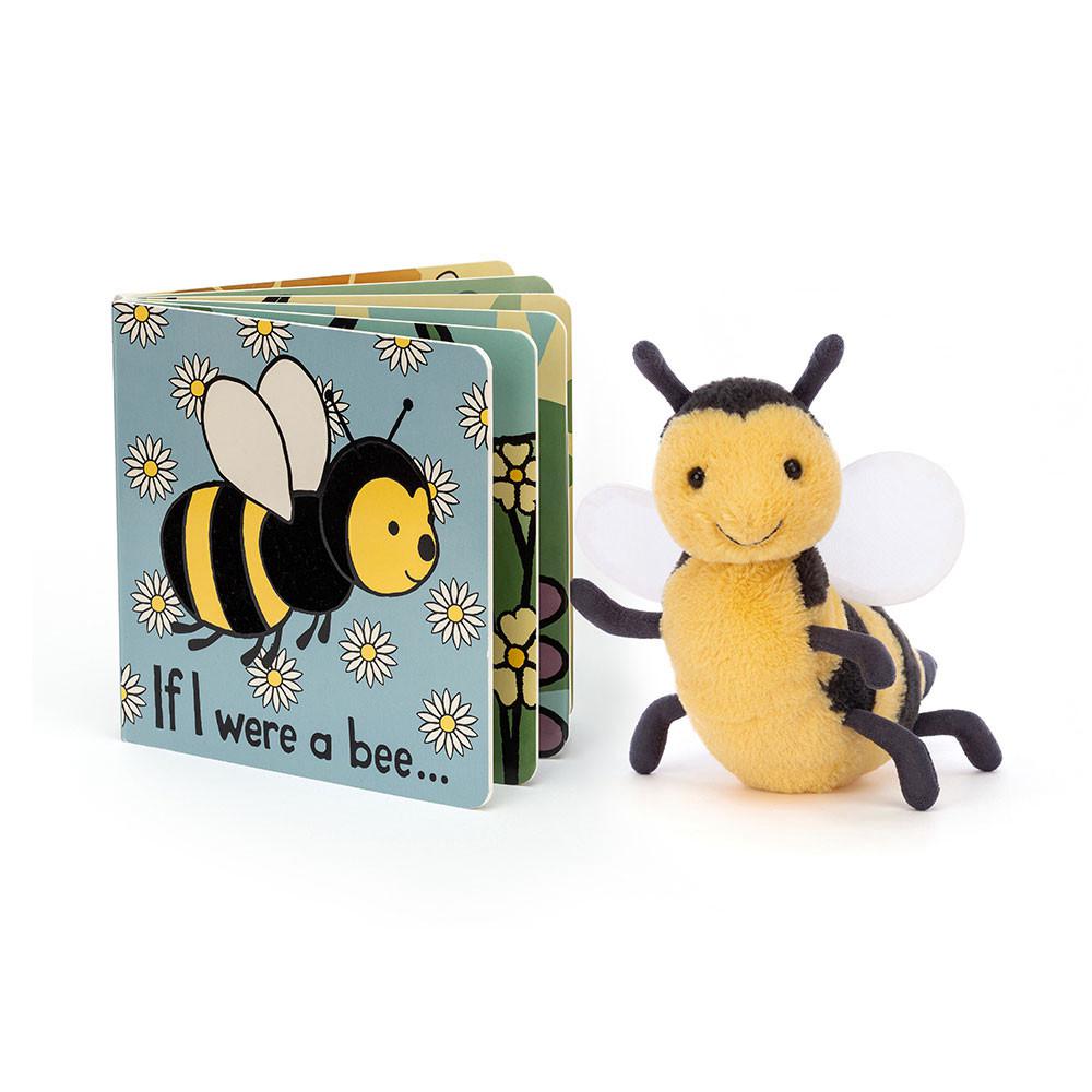 Jellycat If I Were A Bee Book and Brynlee Bee Baby & Books Gelb | Deutschland  530-ZRNBAS
