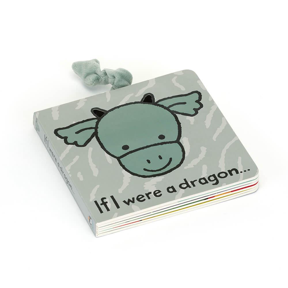 Jellycat If I Were A Dragon Board Book 15cm x 15cm x 2cm Baby & Books Grün | Deutschland  742-EHWZGP