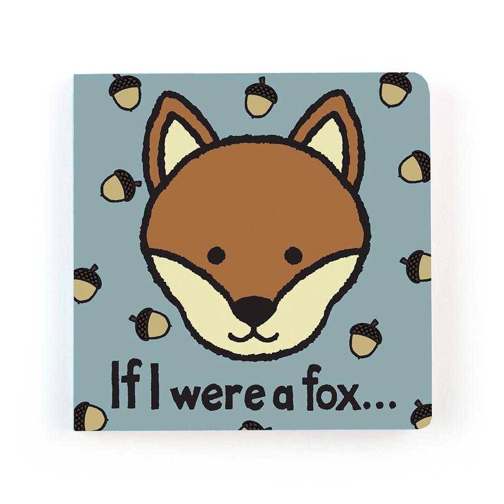 Jellycat If I Were A Fox Board Book 15cm x 15cm x 2cm Baby & Books Orange | Deutschland  970-JGHMNP