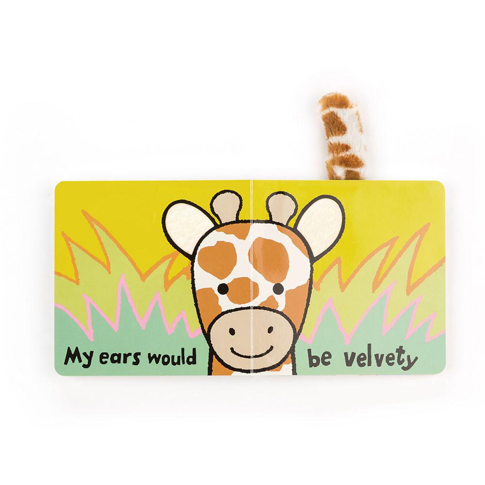 Jellycat If I Were A Giraffe Board Book 15cm x 15cm x 2cm Baby & Books Orange | Deutschland  971-ZWSATI