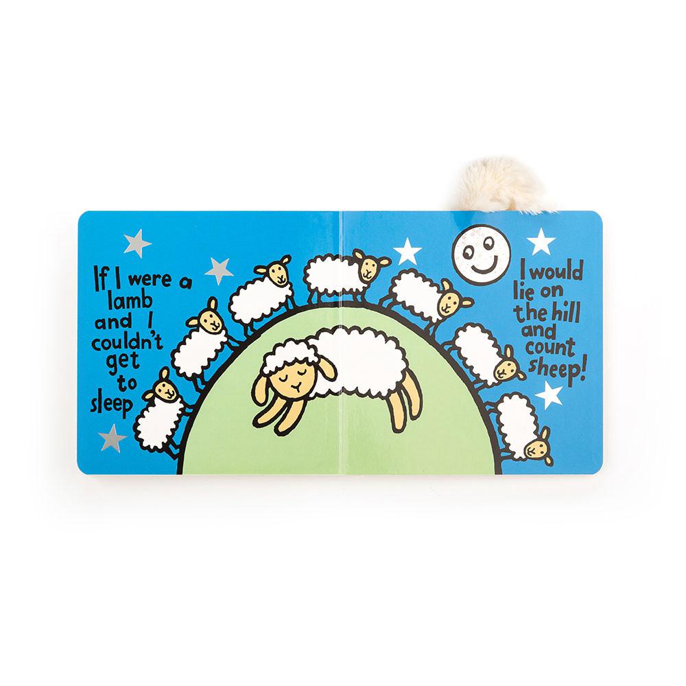 Jellycat If I Were A Lamb Board Book 15cm x 15cm x 2cm Baby & Books Weiß | Deutschland  197-TZKPAM