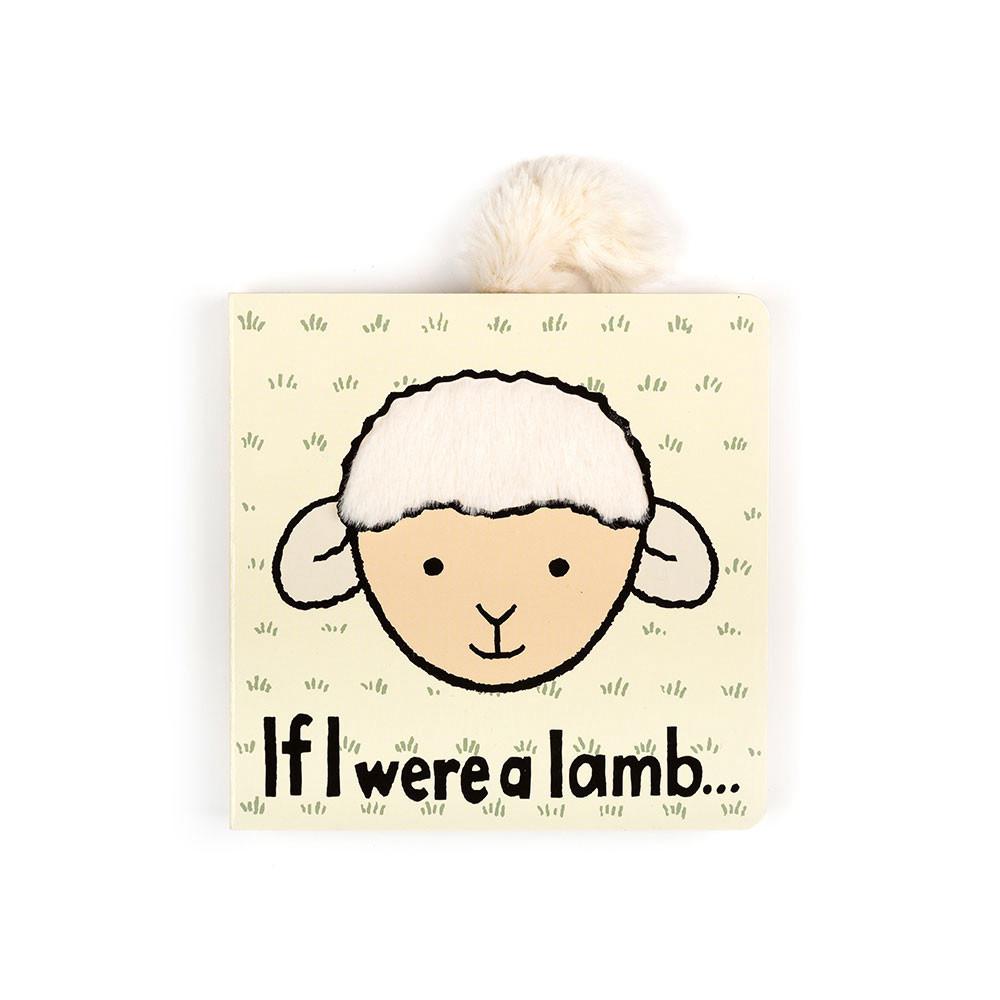 Jellycat If I Were A Lamb Board Book 15cm x 15cm x 2cm Baby & Books Weiß | Deutschland  197-TZKPAM