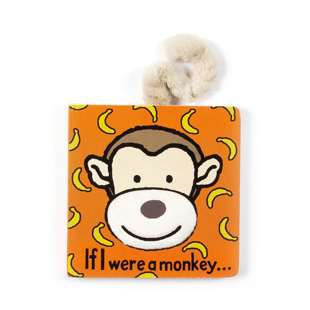 Jellycat If I Were A Monkey Board Book 15cm x 15cm x 2cm Baby & Books Braun | Deutschland  456-TLVDCM