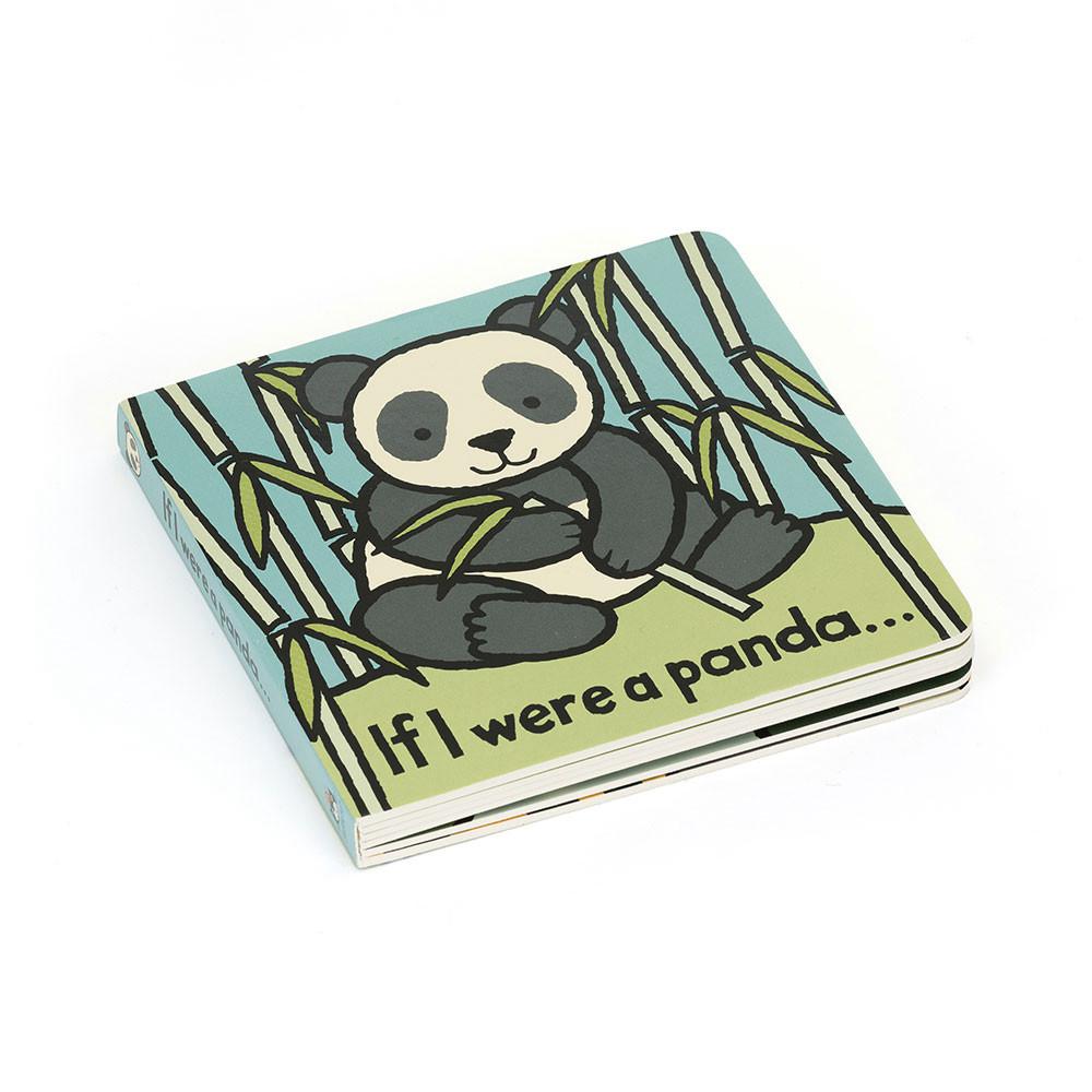 Jellycat If I Were A Panda Board Book 15cm x 15cm x 2cm Baby & Books Schwarz | Deutschland  052-PGXCLS