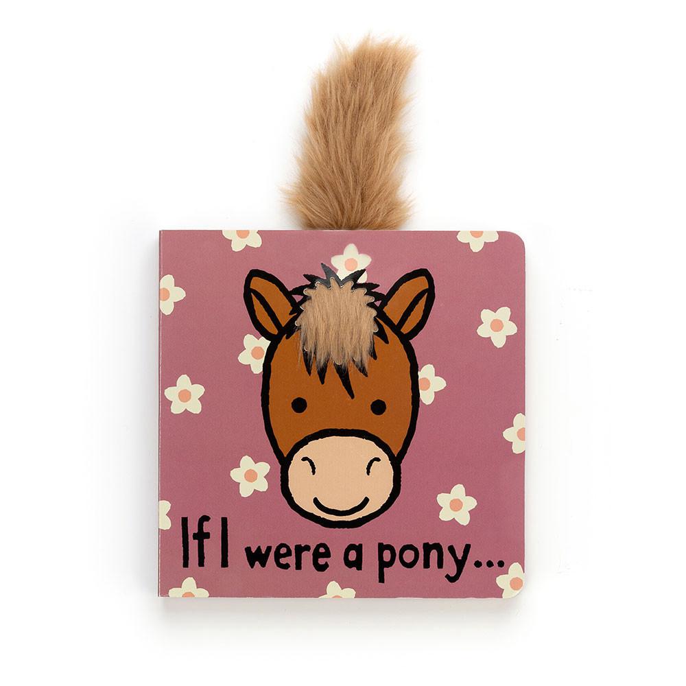 Jellycat If I Were A Pony Board Book 15cm x 15cm x 2cm Baby & Books Braun | Deutschland  154-NFPCRI