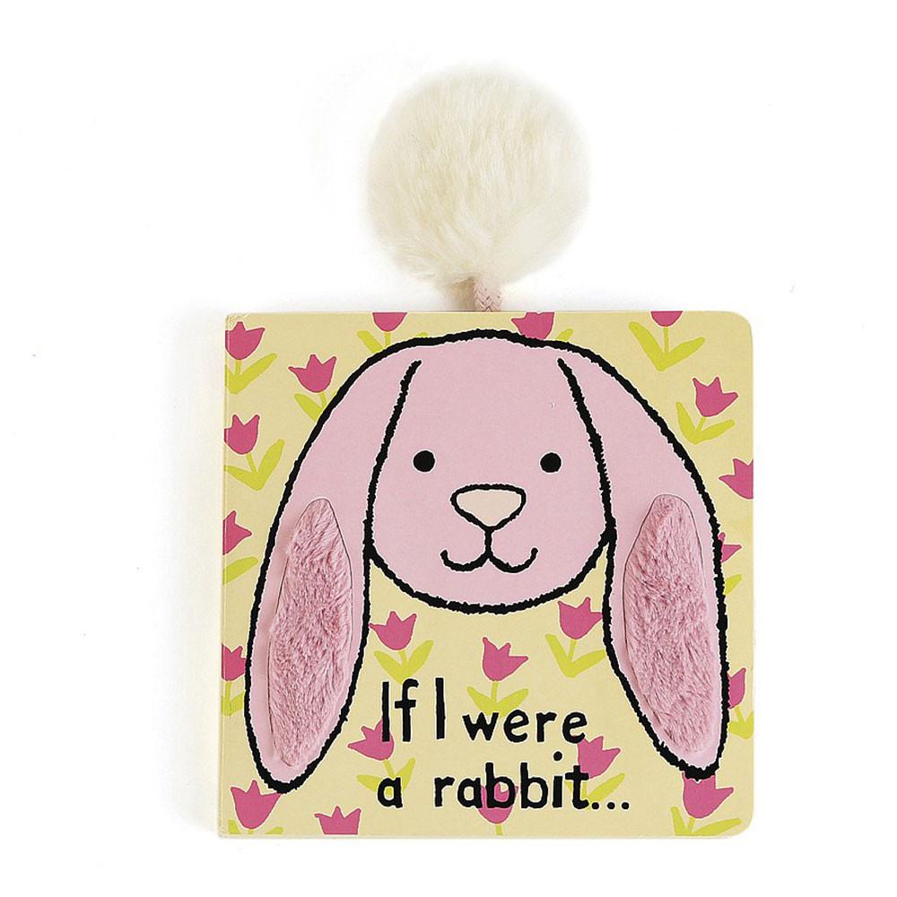 Jellycat If I Were A Rabbit Board Book 15cm x 15cm x 2cm Baby & Books Rosa | Deutschland  743-OZFBEA