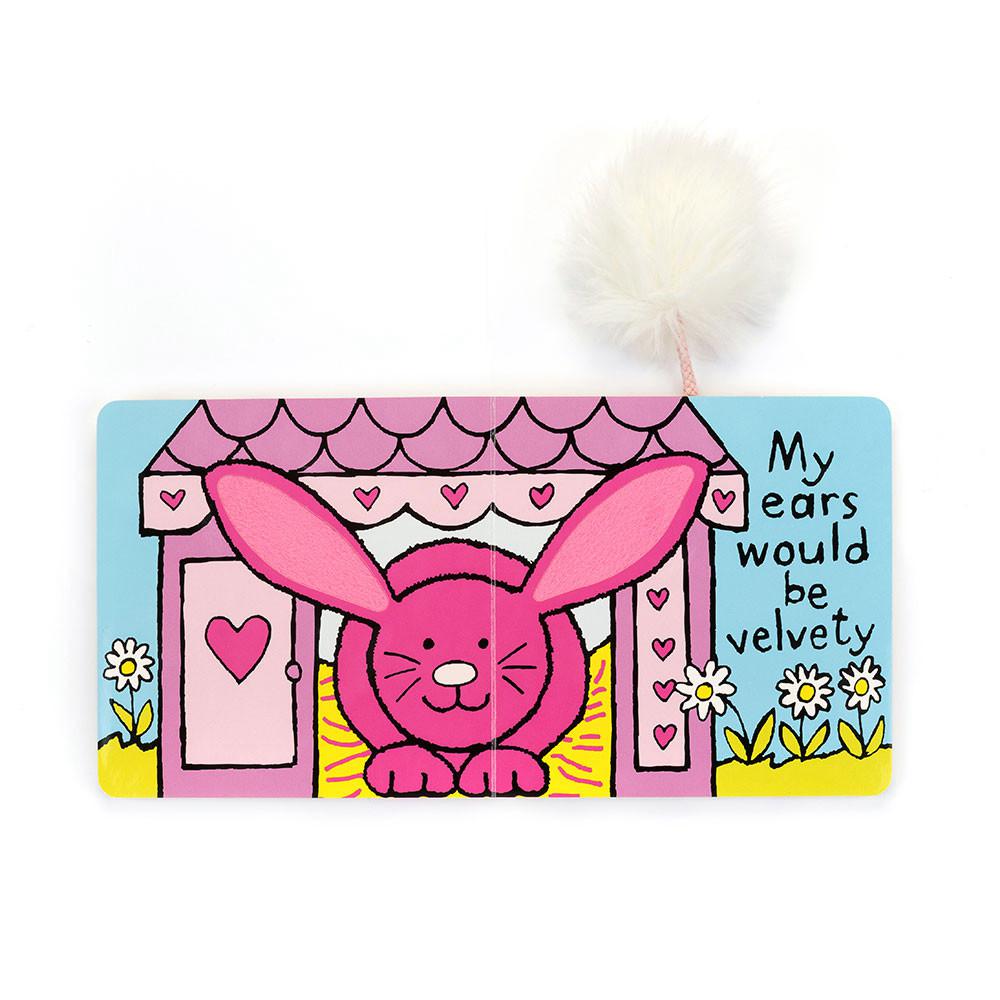 Jellycat If I Were A Rabbit Book and Bashful Tulip Bunny Small Baby & Books Rosa | Deutschland  320-UOHBQE