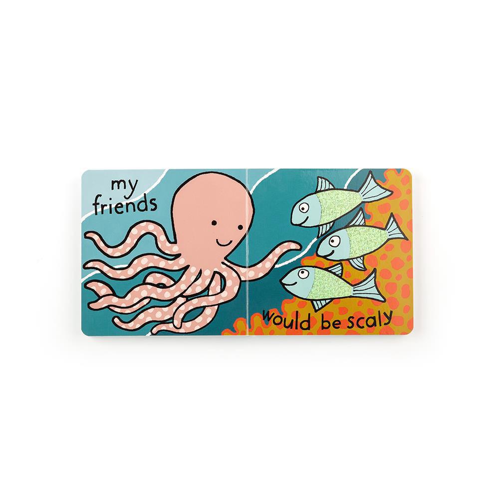 Jellycat If I Were An Octopus Board Book 15cm x 15cm x 2cm Baby & Books Orange | Deutschland  269-DHJPEA