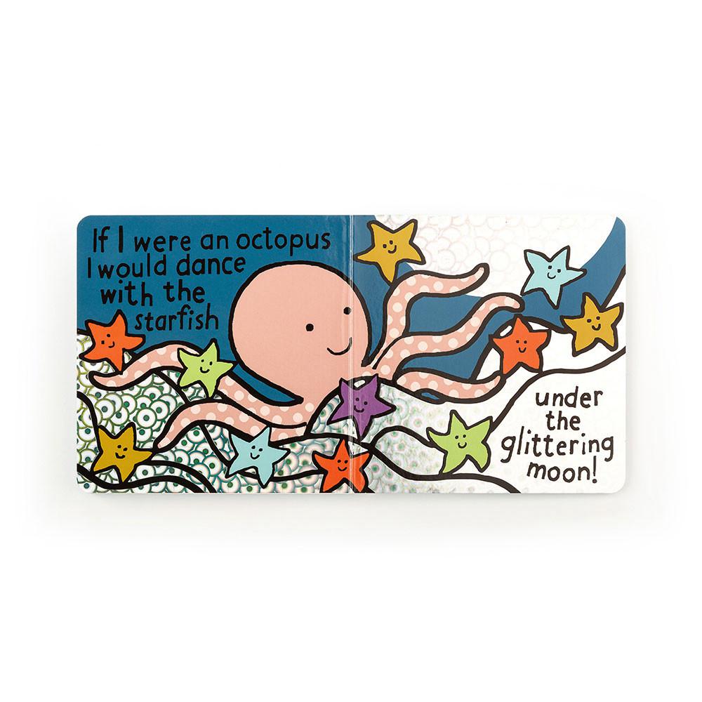 Jellycat If I Were An Octopus Board Book 15cm x 15cm x 2cm Baby & Books Orange | Deutschland  269-DHJPEA