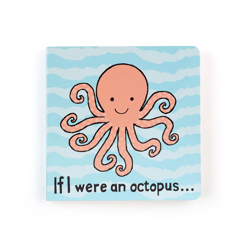 Jellycat If I Were An Octopus Board Book 15cm x 15cm x 2cm Baby & Books Orange | Deutschland  269-DHJPEA