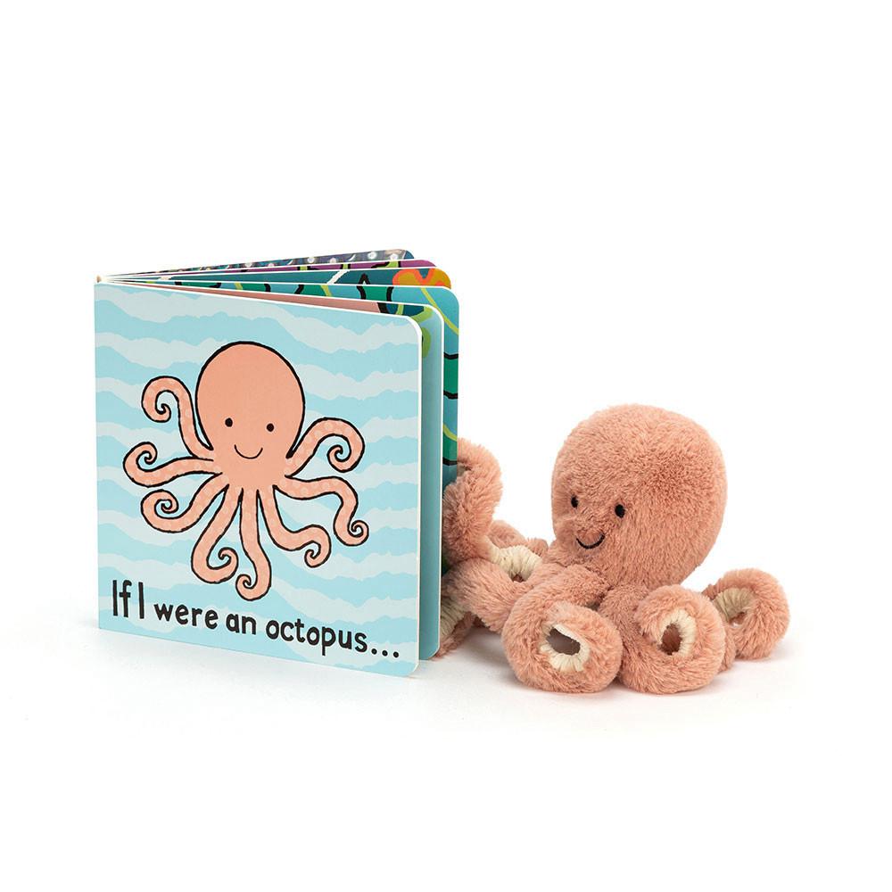 Jellycat If I Were An Octopus Book and Odell Octopus Tiny Baby & Books Orange | Deutschland  495-YUEAVL