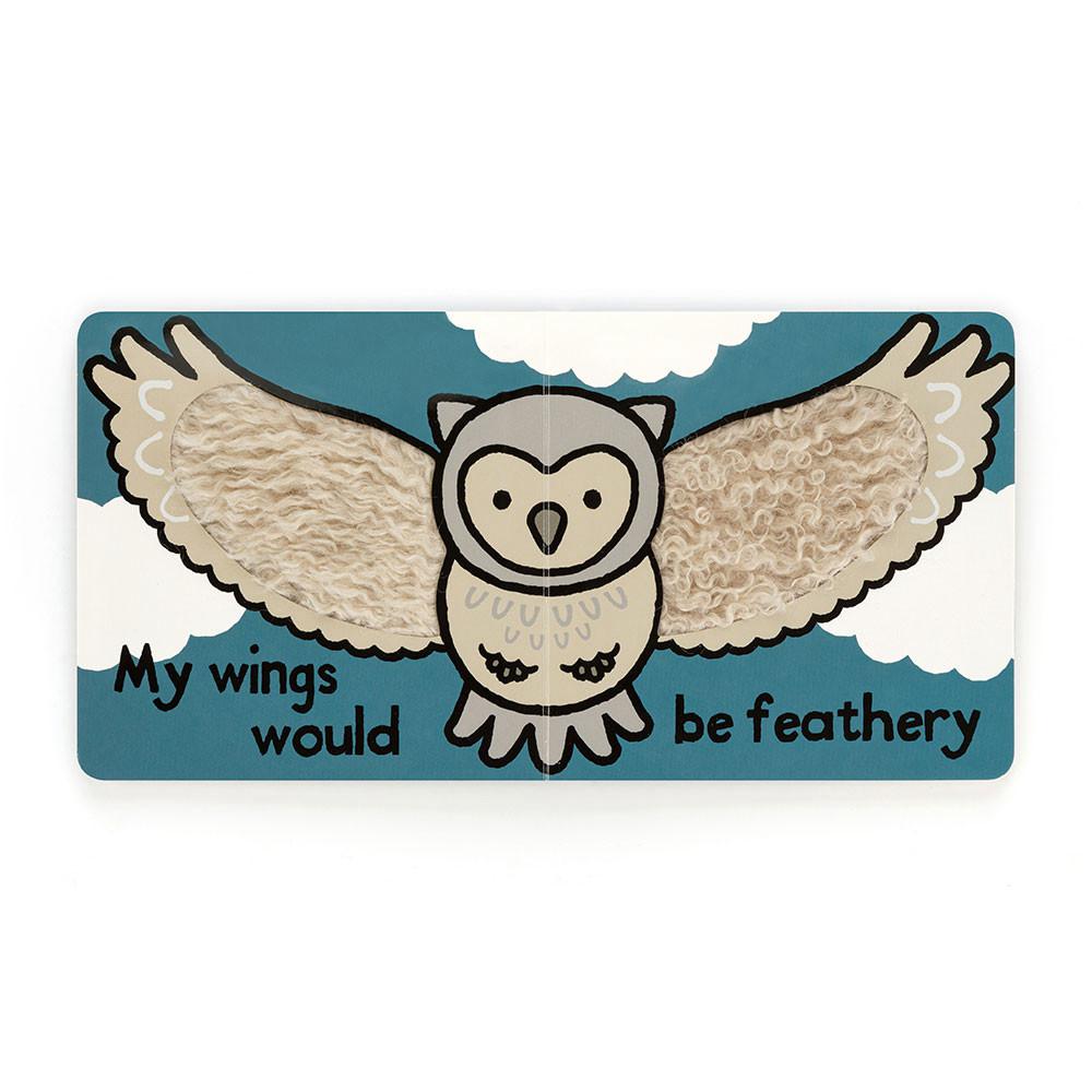 Jellycat If I Were An Owl Book 15cm x 15cm x 2cm Baby & Books Grau | Deutschland  312-RABYNS