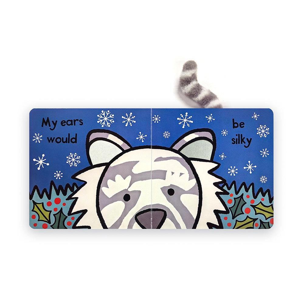 Jellycat If I Were a Snow Tiger Board Book 15cm x 15cm x 2cm Baby & Books Weiß | Deutschland  931-JGYXPM