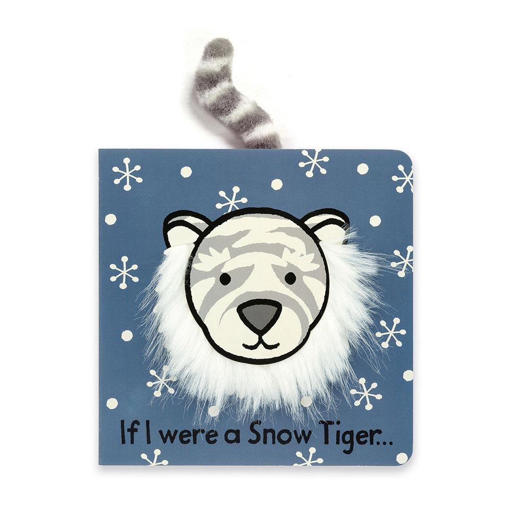 Jellycat If I Were a Snow Tiger Board Book 15cm x 15cm x 2cm Baby & Books Weiß | Deutschland  931-JGYXPM