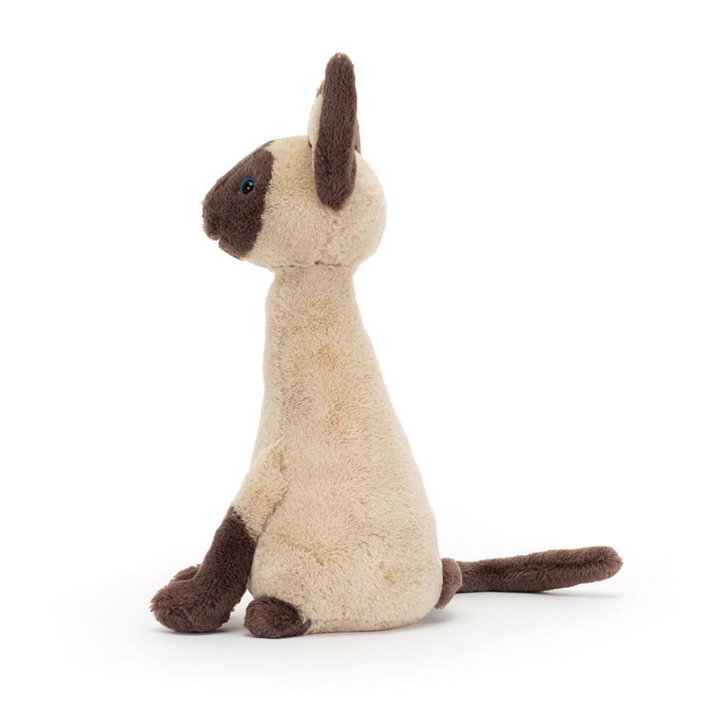 Jellycat Iris Siamese Cat 10.6in x 4.7in x 5.1in Animals Braun | Deutschland  056-KYUBHJ