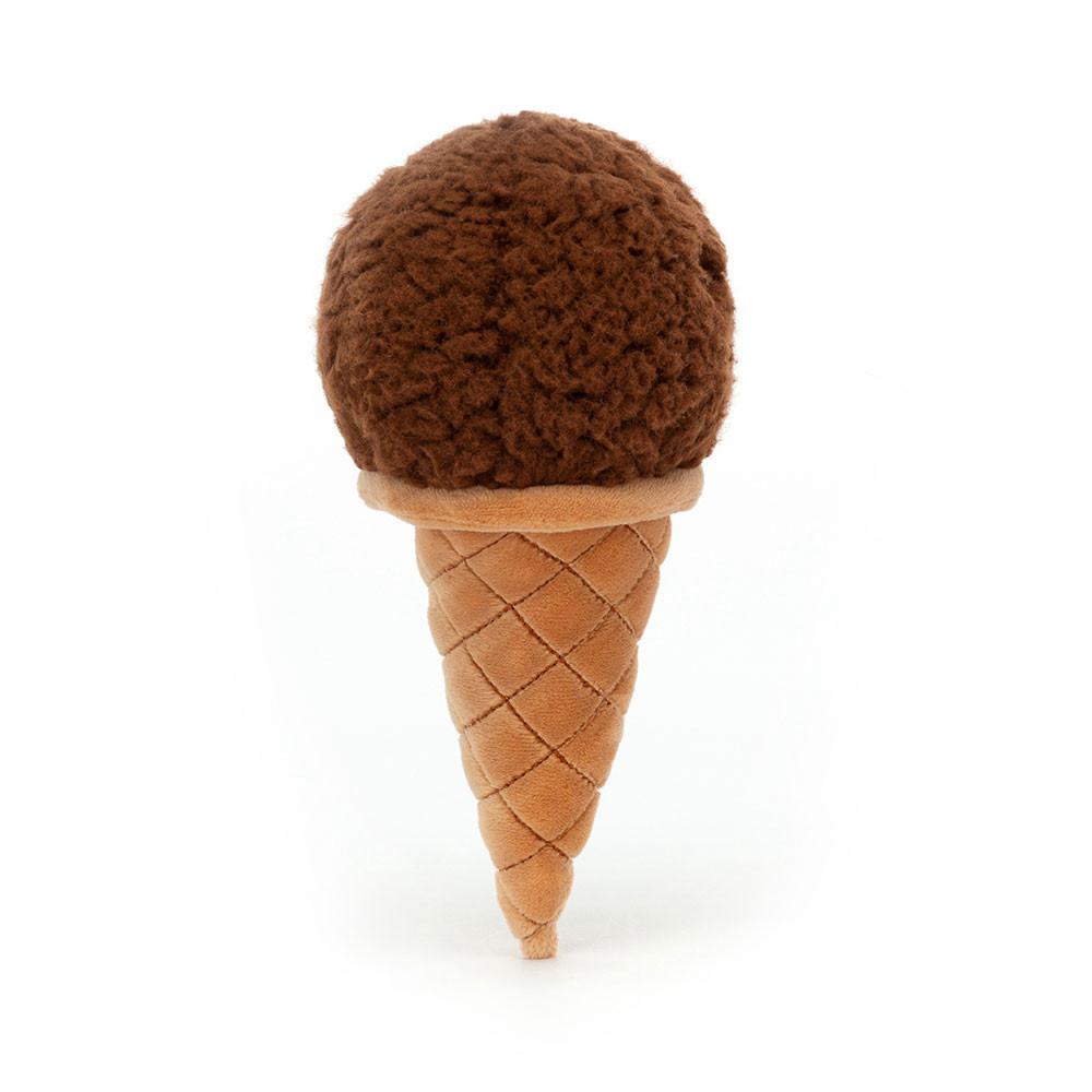 Jellycat Irresistible Ice Cream Chocolate 17cm x 8cm x 7cm Amuseables Braun | Deutschland  938-YTBGKQ