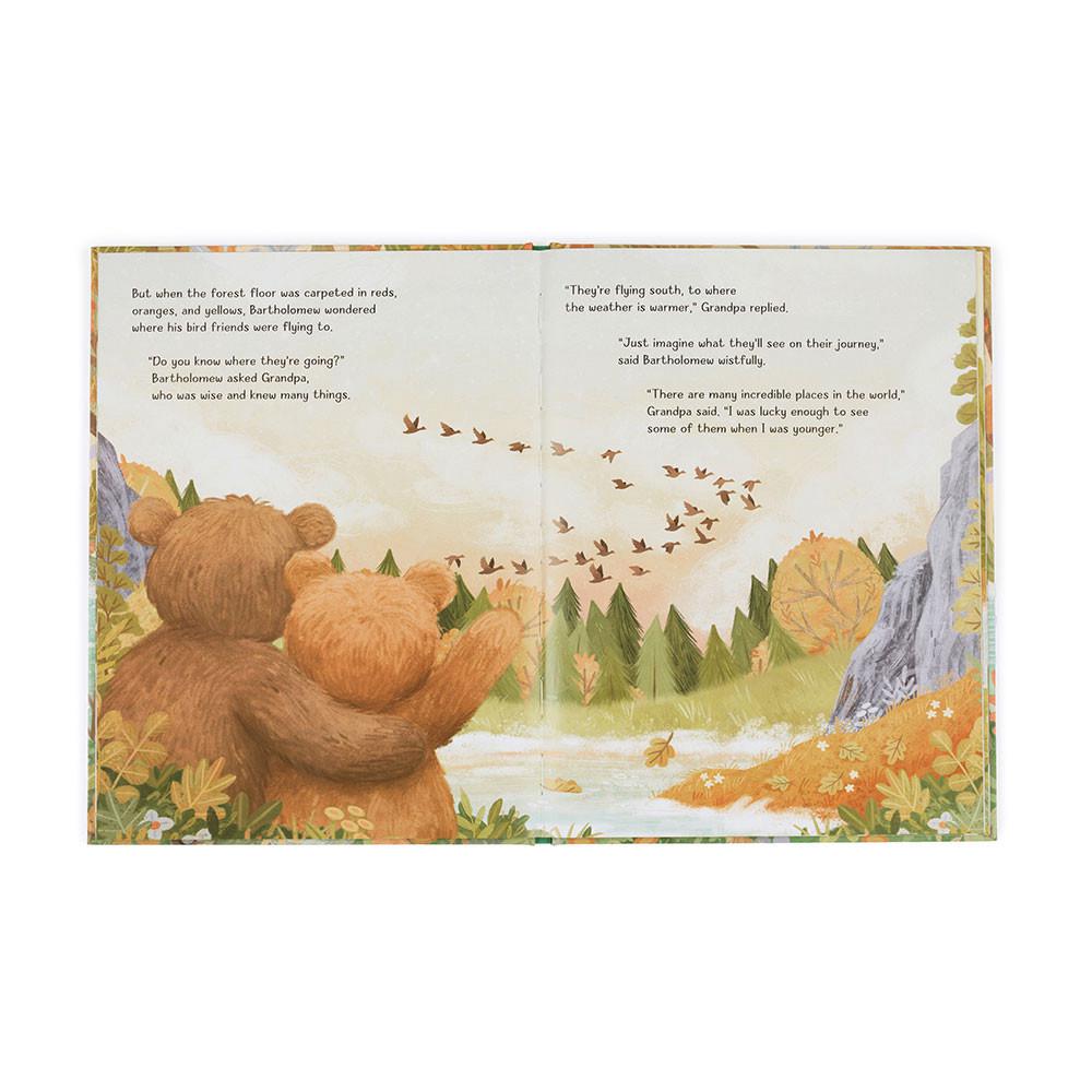 Jellycat It's a Big World Bartholomew Book 29cm x 22cm x 1cm Baby & Books Braun | Deutschland  417-DRMYUE